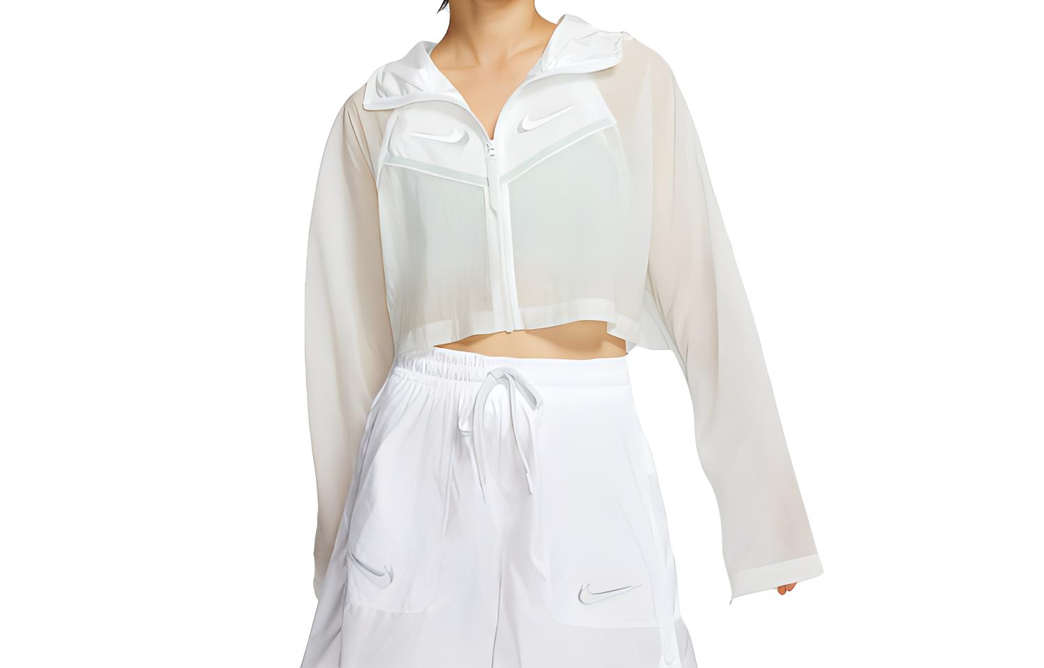 Женская куртка Nike Woven Short Jacket (черная)