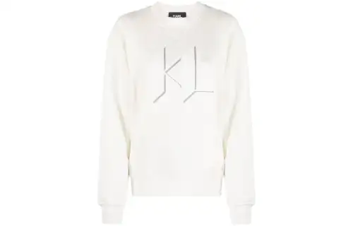 KARL LAGERFELD / Karl Lagerfeld Jeans Logo-print Crew-neck Sweatshirt