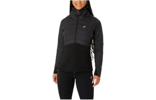 ASICS Jackets Women's Black Stand Collar Moderate Other