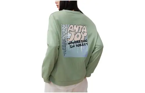 Anta Lifestyle Collection Sports Lifestyle Collection Sweatshirt Women's Green