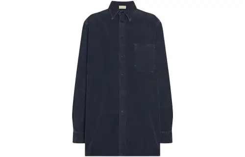 long-sleeve corduroy shirt