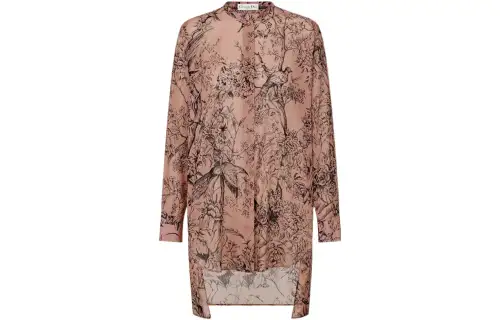 DIOR Shirts Women's Rose Pink Crew Neck Moderate Other