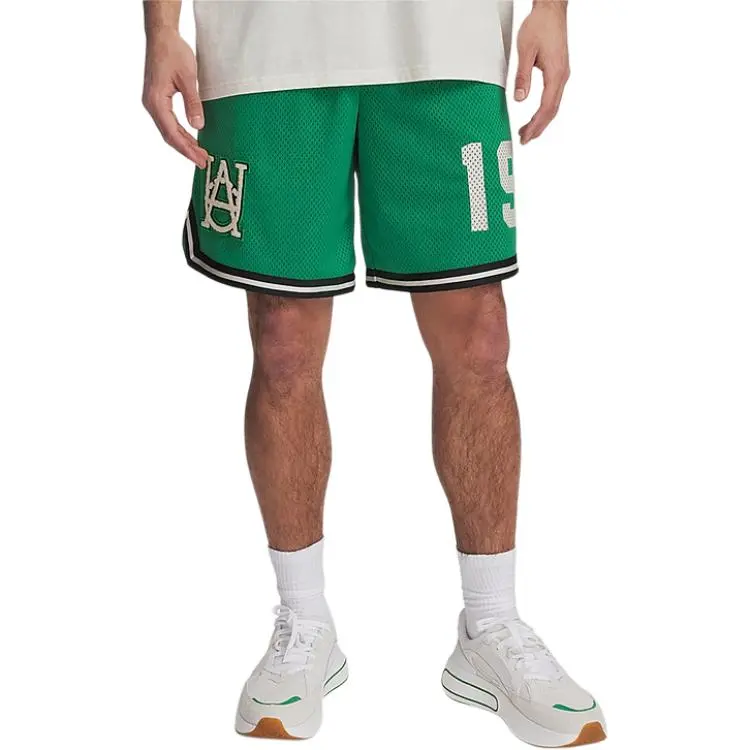 Under Armour Basketball Shorts Men's Green