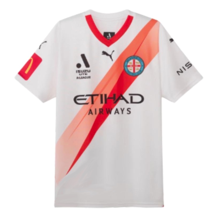 PUMA Melbourne City FC Soccer Jersey Unisex White