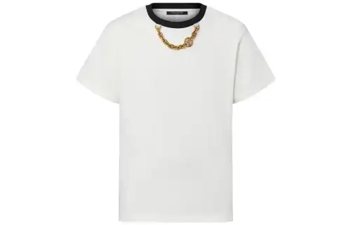 LOUIS VUITTON Contrast Trim T Shirt