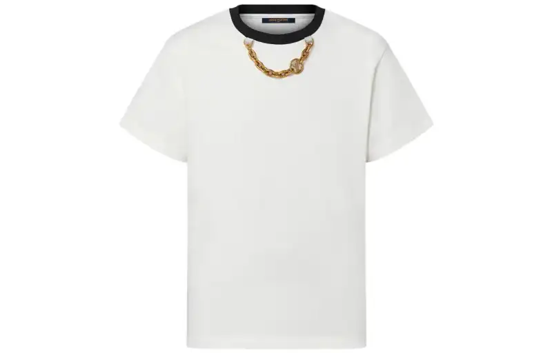 LOUIS VUITTON Contrast Trim T Shirt