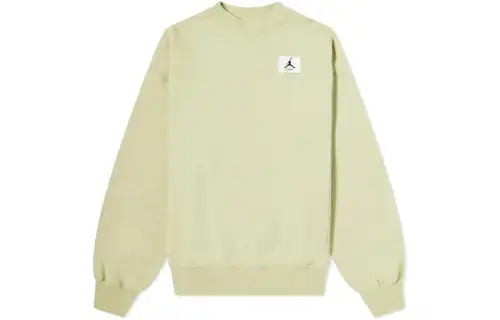 Jordan Sweatshirts Women's Green Crew Neck Moderate Regular