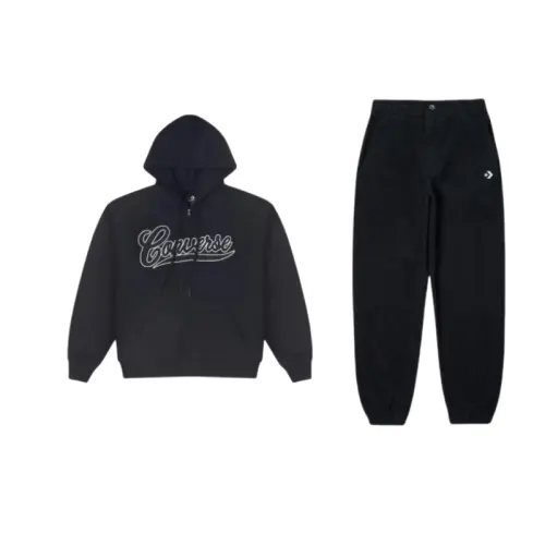 Converse Sweatshirt Set Unisex Black