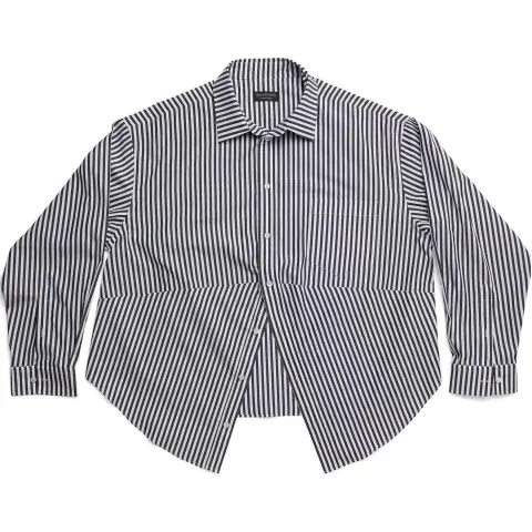 Swing striped cotton shirt