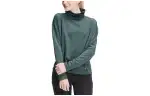 THE NORTH FACE Sweatshirts Women's Dark Green Turtleneck Moderate Regular