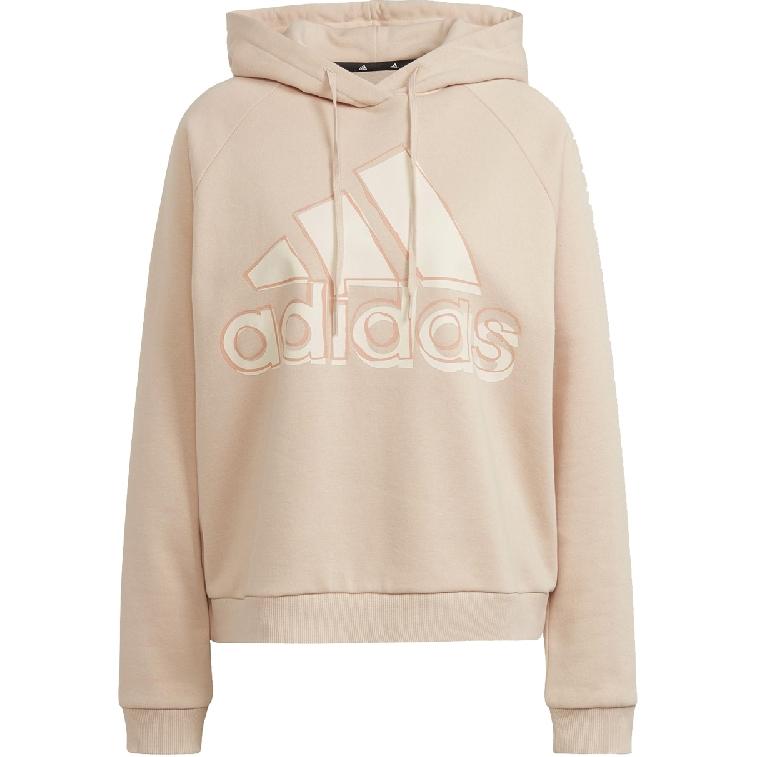 Женское худи adidas Logo (телесно-розовое)