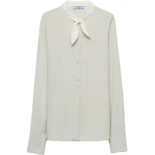 PRADA Shirts Women's Beige Moderate