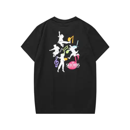 Skechers Funny Monster T Shirt Women's Carbon Black