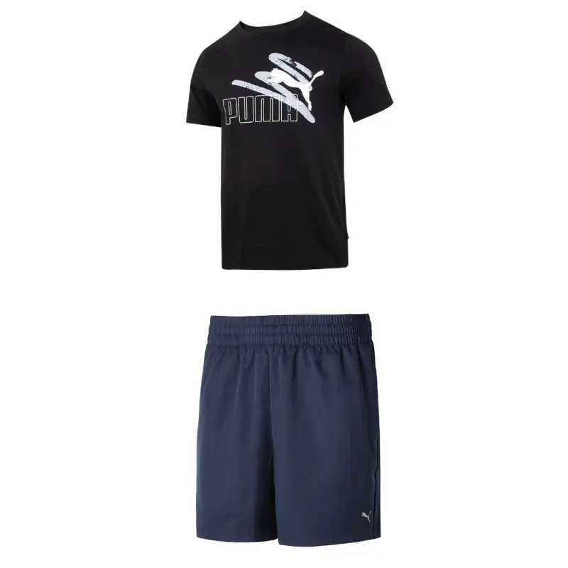 PUMA Casual Sportswear Men's Crew Neck Moderate
