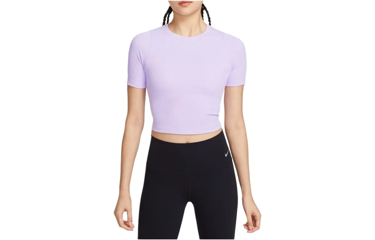 Nike ZENVY Empty Collection T Shirt Women's Lilac