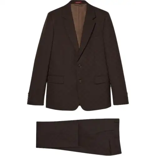GUCCI Monogrammed Buttoned Suit