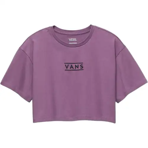 Vans Drop Shoulder Sleeve T Shirt Women's Grape Sauce