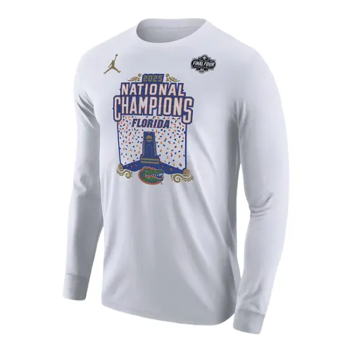 Jordan Florida Men's Team Men's Jordan College National Champs Long Sleeve T Shirt