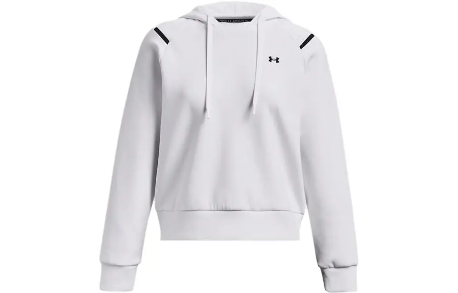 Under Armour Sweatshirts Women's White Hooded Moderate Regular