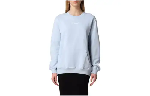 OFF WHITE Sweatshirt Women's Blue