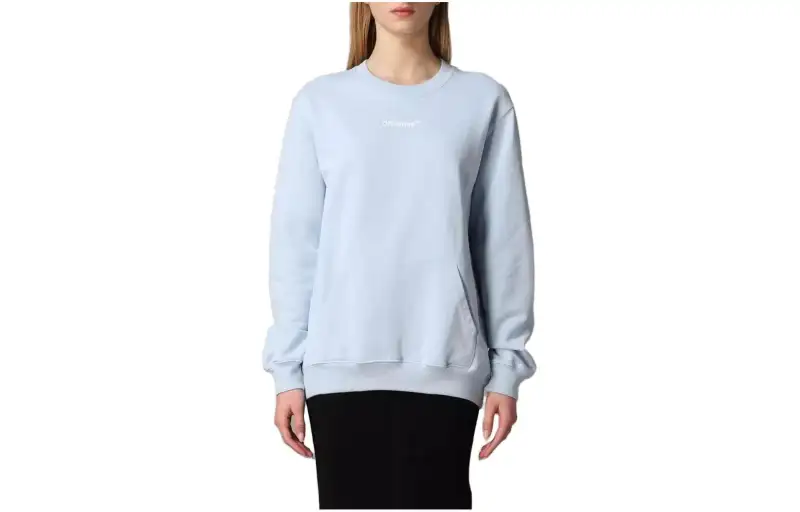 OFF WHITE Sweatshirt Women's Blue