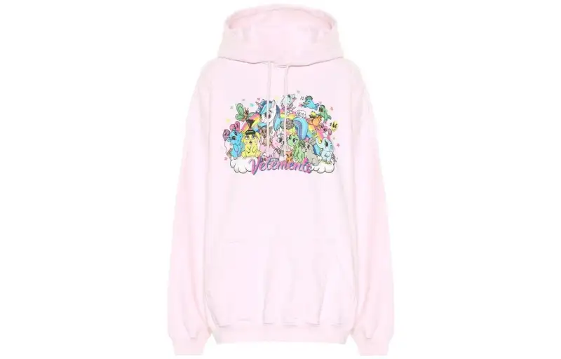Vetements graphic-print hoodie