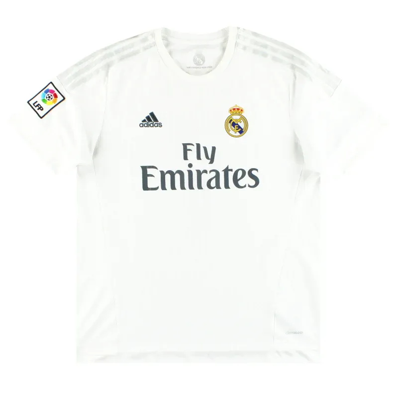 Adidas Real Madrid Home Shirt Ronaldo Soccer Jersey Men's White
