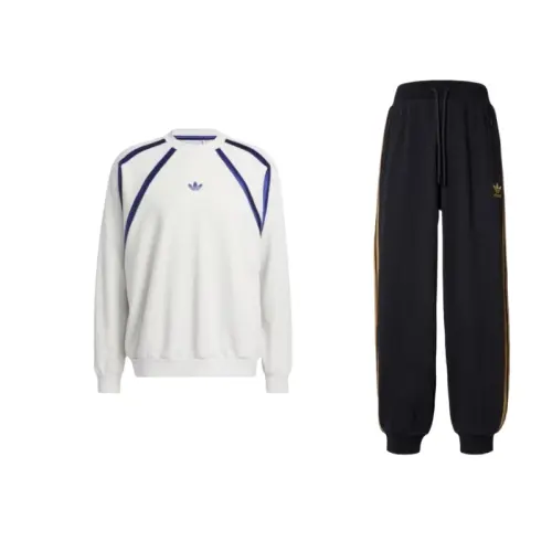 Adidas Originals Basketball Crewneck Sweatshirt Set Men's