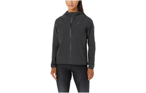 ASICS Jackets Women's Black Hooded Moderate Other