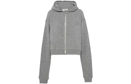 MIU MIU FW22 Cashmere Sweater Women's Gray