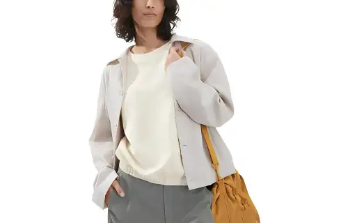 UNIQLO Sweatshirts Women's Ivory Crew Neck Moderate Other