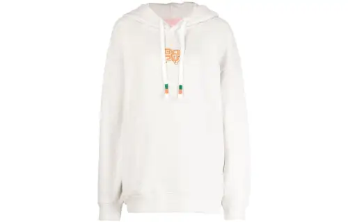 A BATHING APE Sweatshirts Women's White Hooded Moderate Regular
