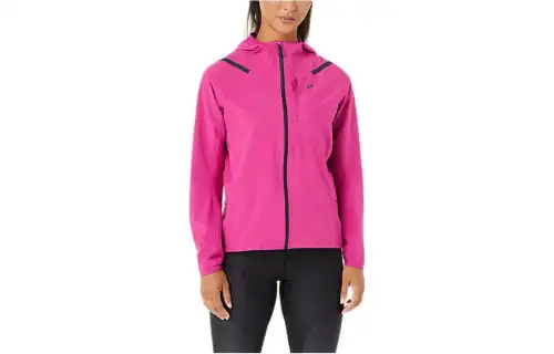 ASICS Jackets Women's Fuchsia Hooded Moderate Other