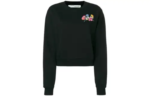 OFF WHITE Sweatshirt Women's Black