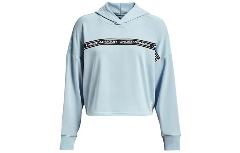 Under Armour Sweatshirts Women's Blue Hooded Moderate Other