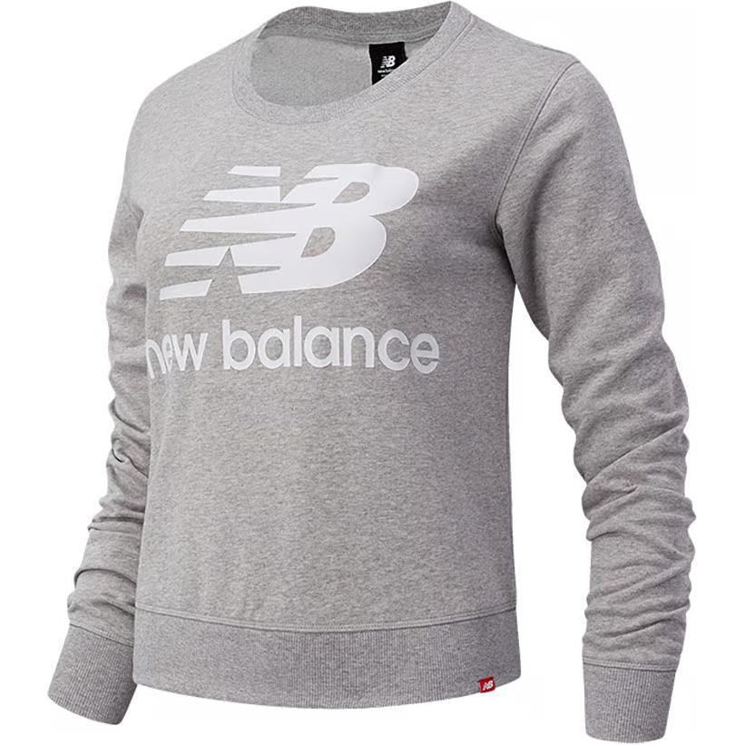 Женская толстовка New Balance Logo (светло-серая)