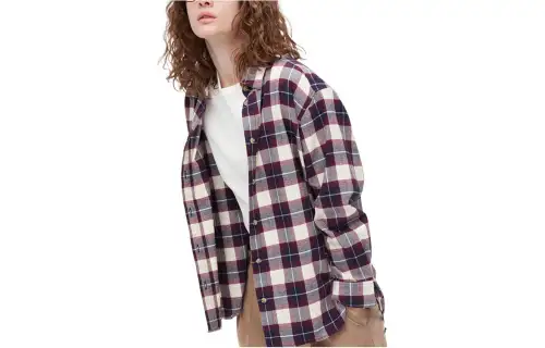 UNIQLO Shirts Women's Dark Blue Moderate Shirt