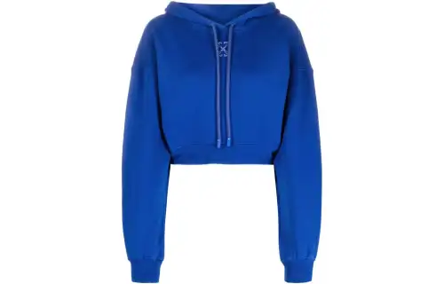OFF-WHITE Drawstring Long-Sleeved Hoodie