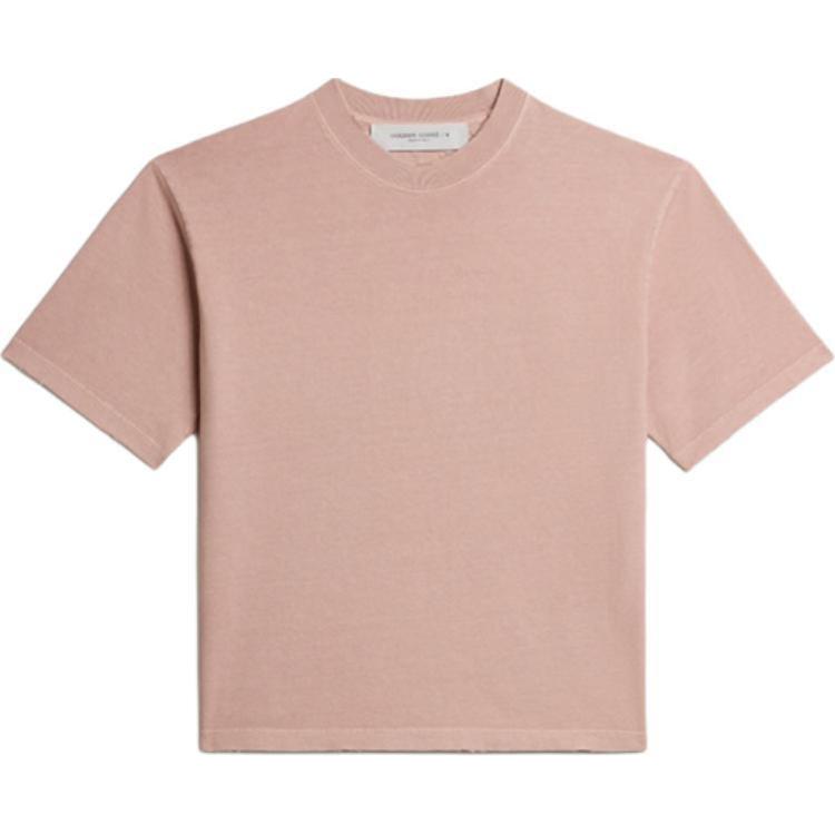 Женская футболка Golden Golden Goose SS24 T (розовая)
