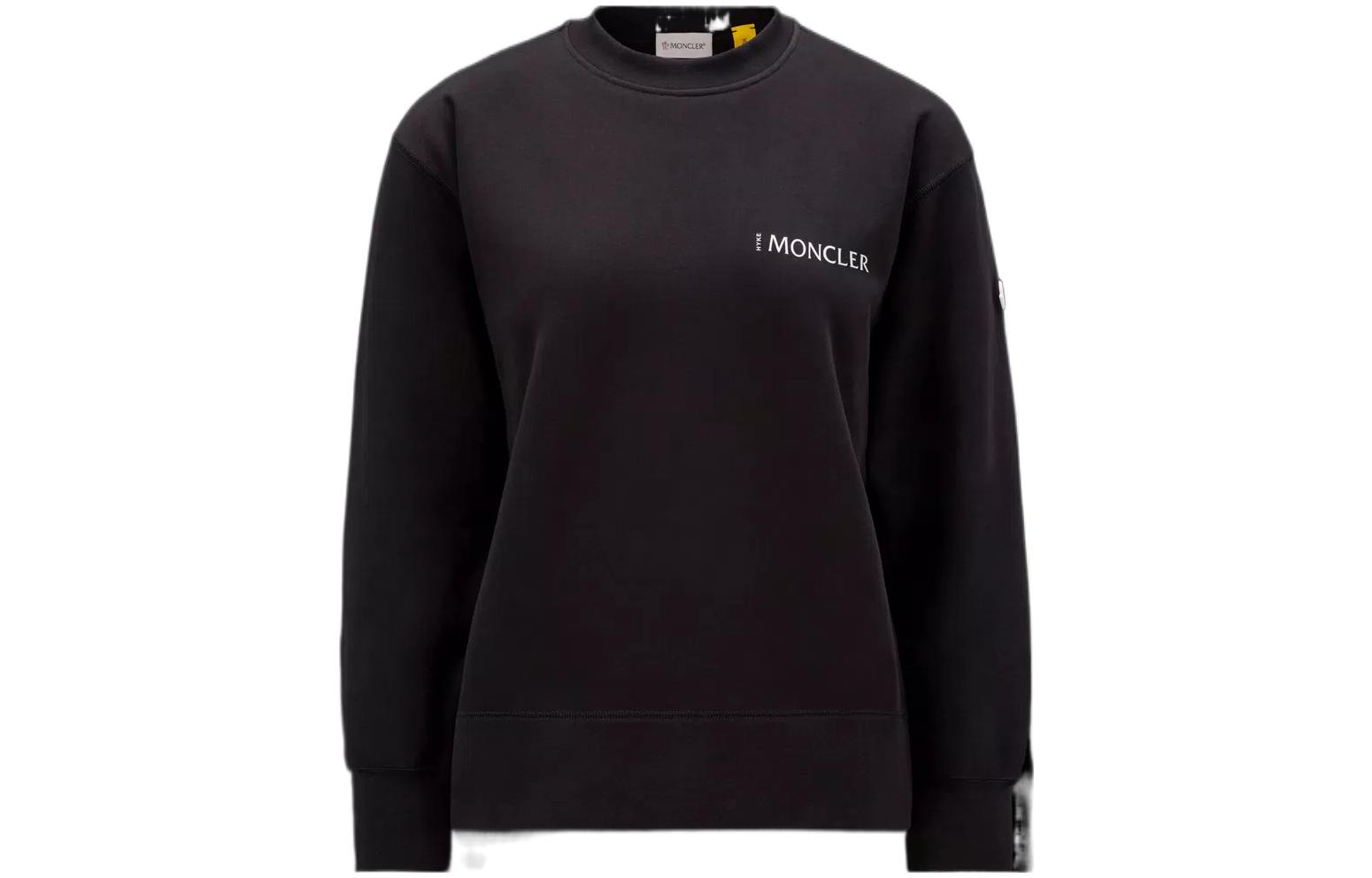 Женское худи Moncler (черный)