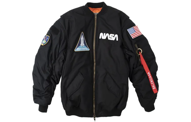 Balenciaga Nasa Bomber Jacket 'Black'