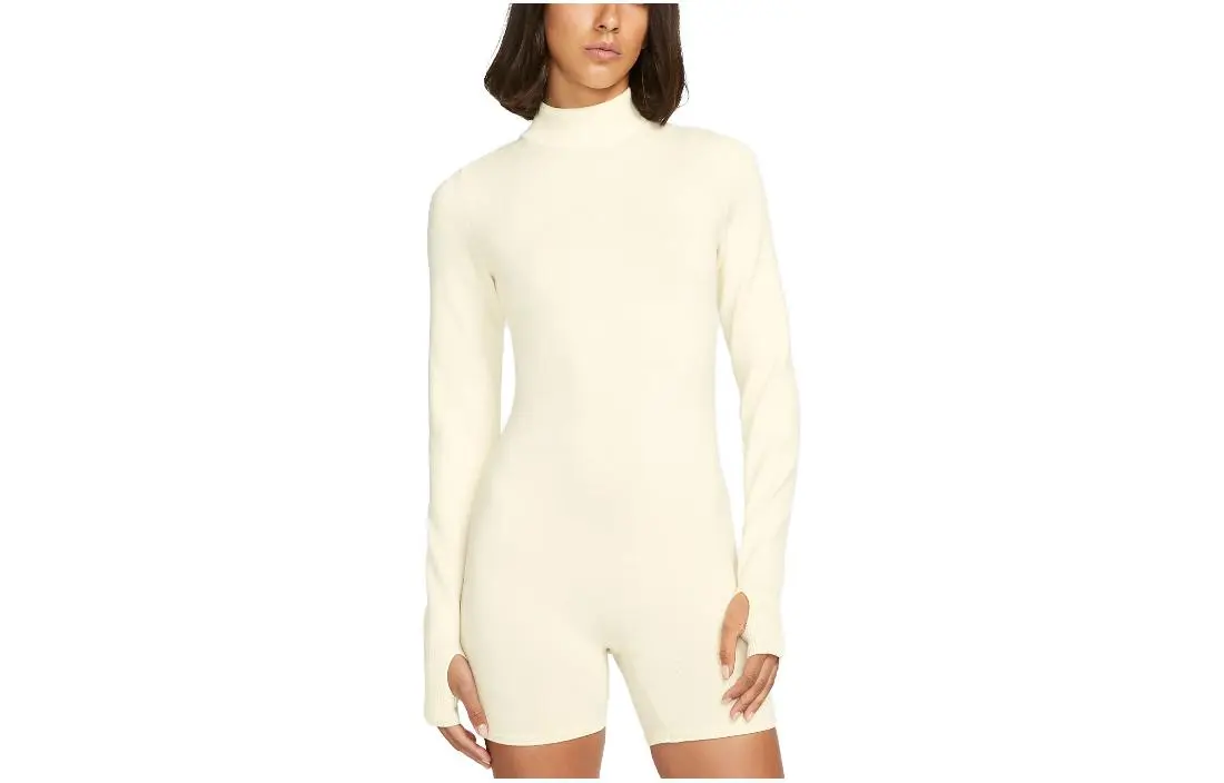 Nike Bodysuits Women's Ivory Crew Neck