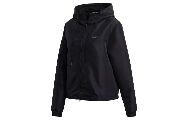 Adidas Originals Jackets Women's Black Hooded Moderate Other