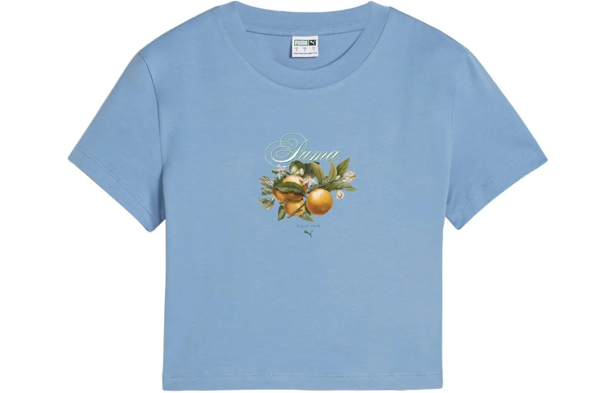 PUMA T Shirt Women's Light Blue