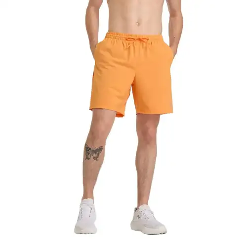 New Balance Essentials Short 7' Sport Casual Shorts Men's Orange