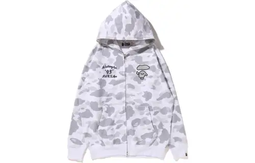 A BATHING APE Sweatshirts Women's Hooded Moderate Cardigan