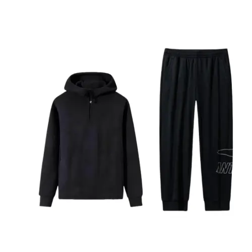 Anta Sweatshirt Set Unisex Black