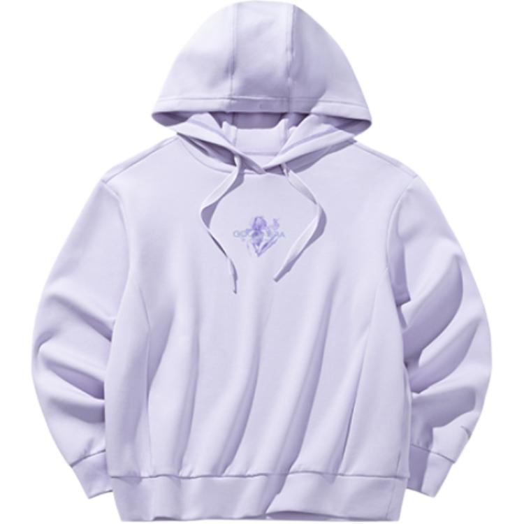 Женское худи Anta Training Hoodie (фиолетовое)
