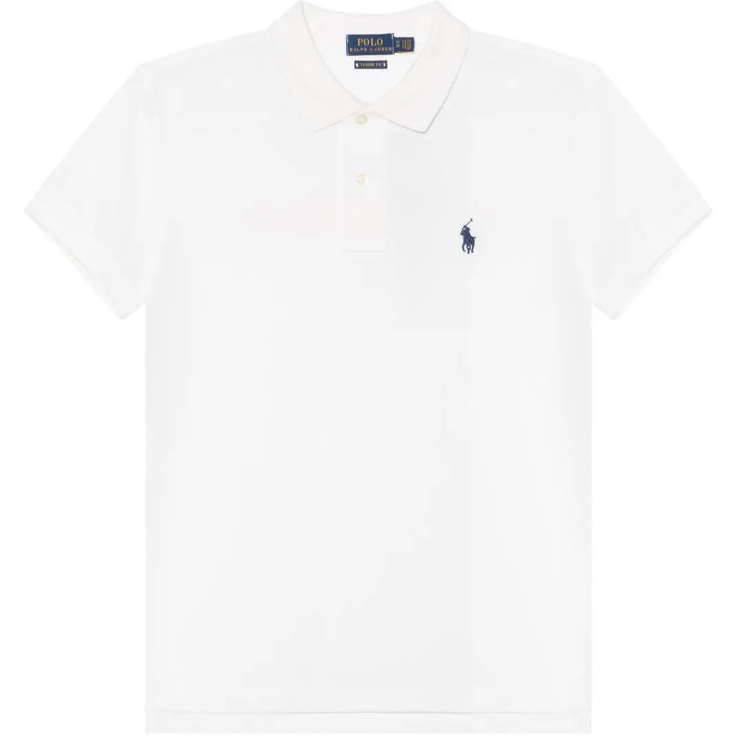Polo Ralph Lauren SS23 Polo Shirt Classic Version Women's White