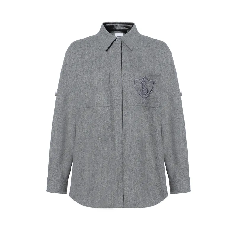 Burberry FW23 Shirt Women's Gray